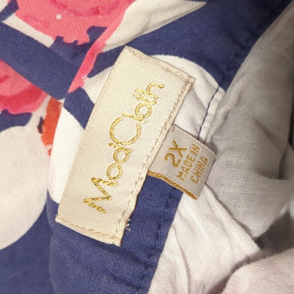 Womens Size 2X Modcloth Retro Vintage Floral Skirt - Picture 6 of 6